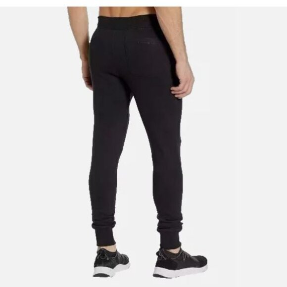 Champion Reverse Weave Sweatpants Joggers Men's Size Large Black Pre-owned - Picture 3 of 6